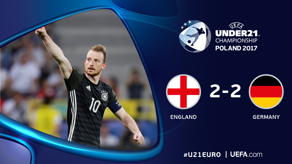 U21 Euro17 準決勝 イングランド代表u21 Vs ドイツ代表u21 17 6 27 18 00ko ゴールポストはおともだち