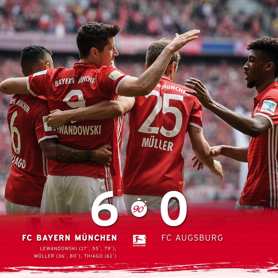 アウクスブルク 対 バイエルン