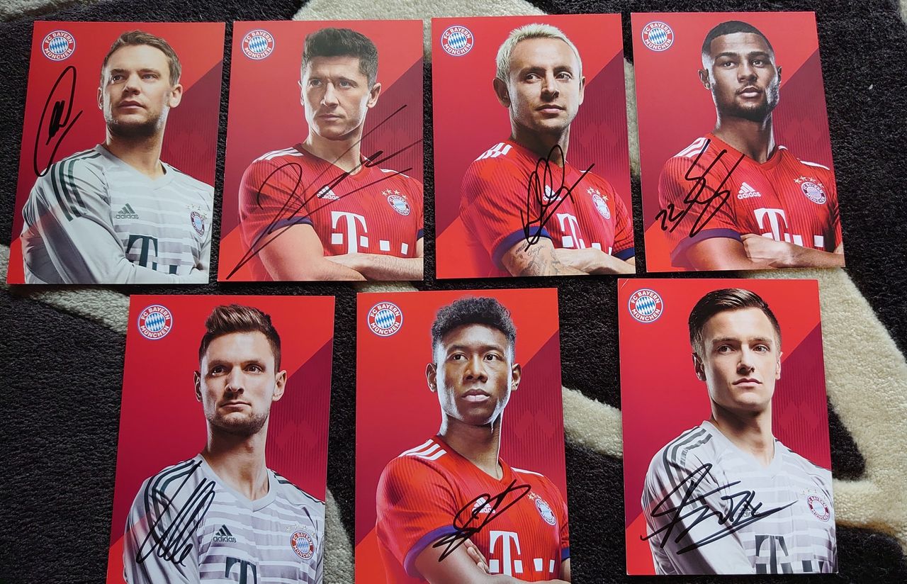確認用(バイエルン) オートグラフ オートグラフカードが届いた！PART18-バイエルン・ミュンヘン