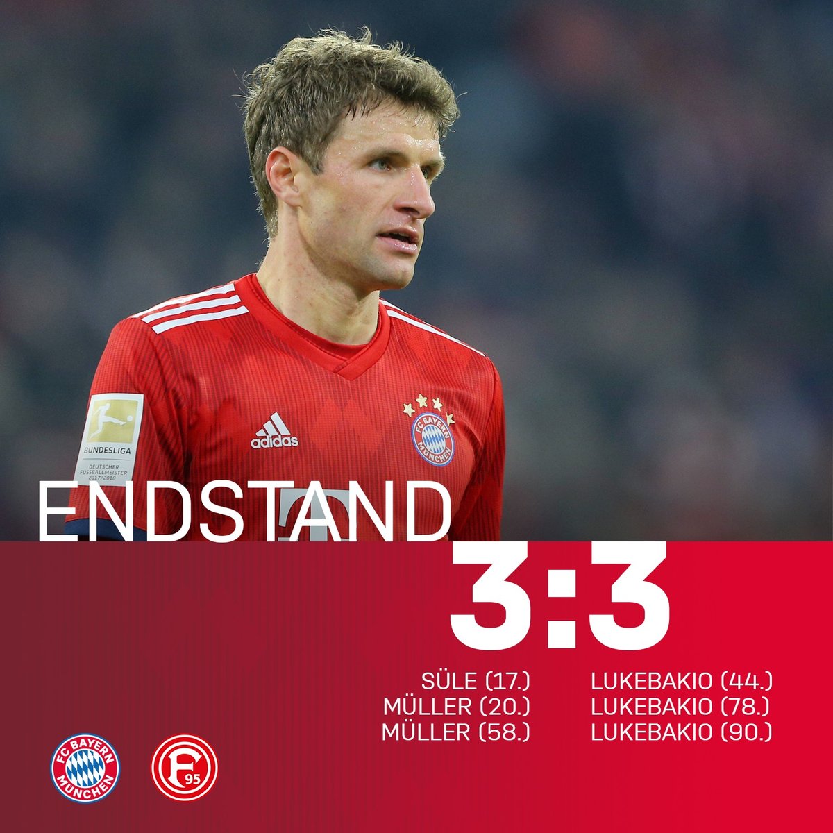 第12節 バイエルン ミュンヘン Vs フォルトゥナ デュッセルドルフ 18 11 24 15 30ko ゴールポストはおともだち