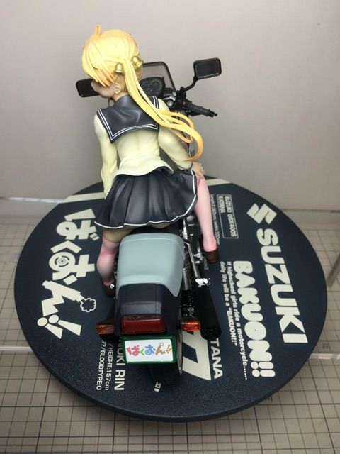 ばくおん!! 鈴乃木凜&GSX400Sカタナ 1/10 完成品フィギュア ばくおん!! 鈴乃木凜&GSX400Sカタナ 1/10 完成品フィギュア