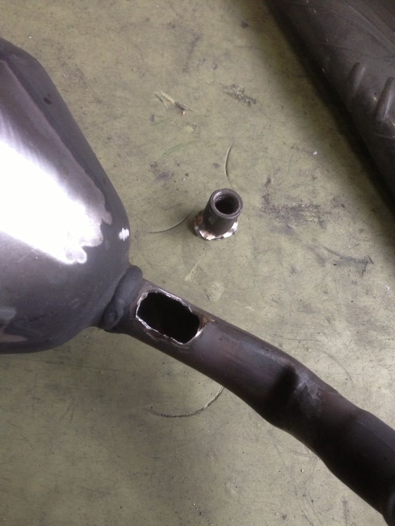 ノーマルマフラーのカチ上げに挑戦してみる 完成編 むねむねがれーじ ブログ V125s 改造日記 ノーマルマフラーのカチ上げに挑戦してみる 完成編 むねむねがれーじ ブログ V125s 改造日記