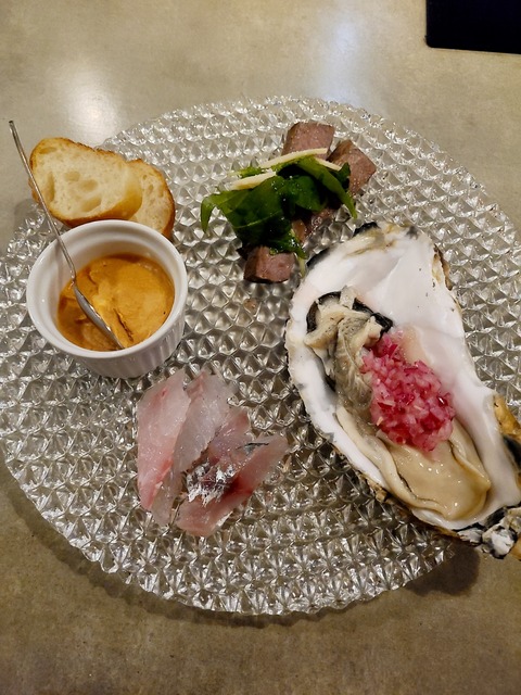 BAR Gravure でクリスマスディナー