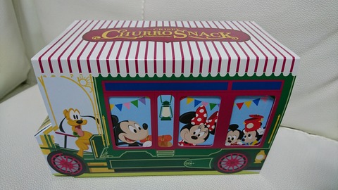 ディズニーリゾート チュロススナック(シナモン)食べたよ！