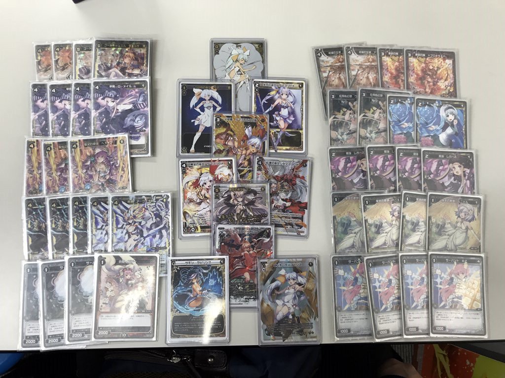 殿堂 みずみずしけれ WIXOSS タマヨリヒメ デッキ マユ ウィクロス