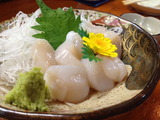 帆立刺身