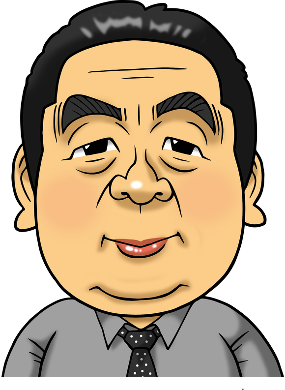 佐藤 邦義様似顔絵