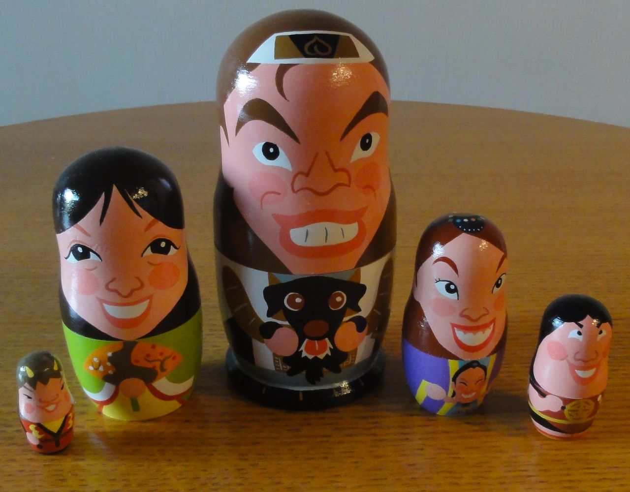 似顔絵マトリョーシカ 三太郎 似顔絵の制作 結婚式のウェルカムボードやプレゼントに 似顔絵マトリョーシカ 三太郎 似顔絵の制作 結婚式のウェルカムボードやプレゼントに