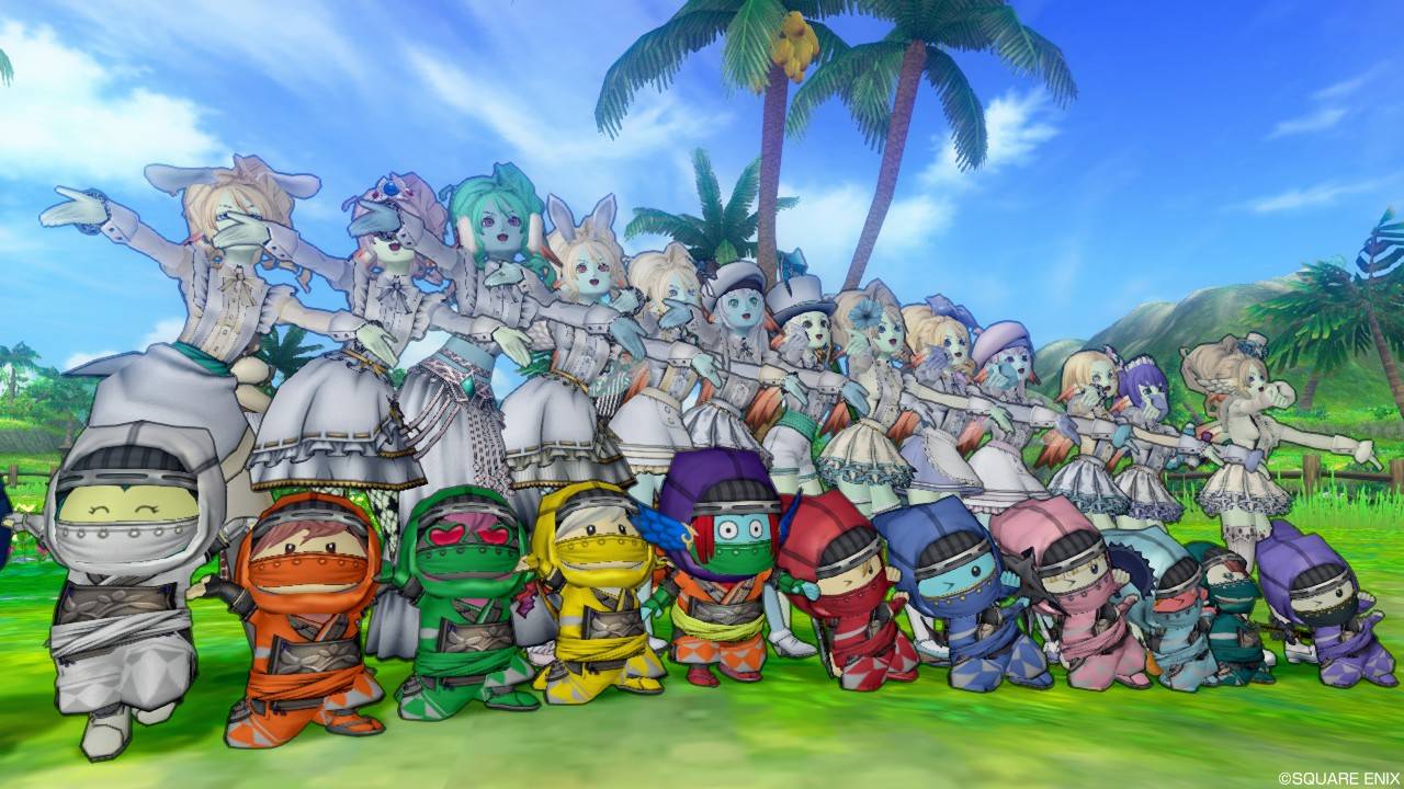 カラフル忍者でぐるドレ参戦 ドラクエ10攻略ブログ 大魔王からは逃げられない