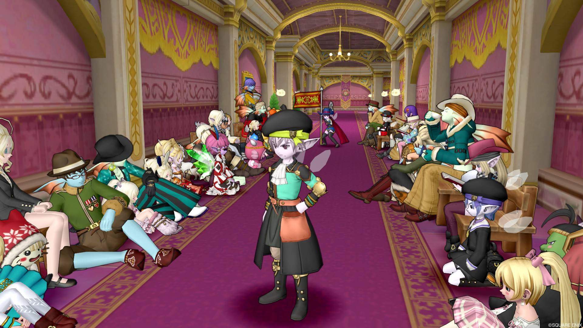 秋デートドレアファッションショー ドラクエ10攻略ブログ 大魔王からは逃げられない