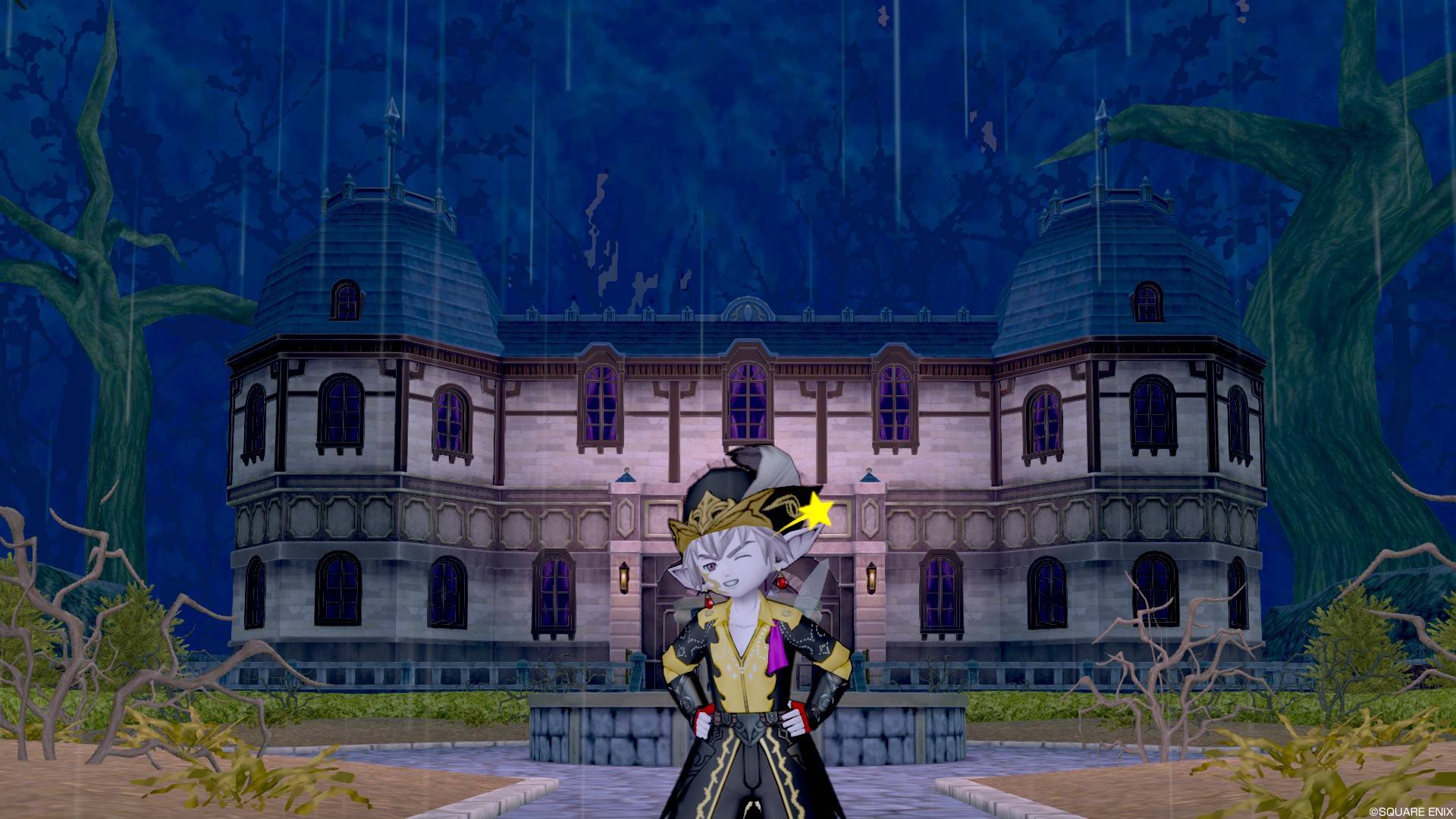 Lサイズ家になる夜宴館を実際見てきた ドラクエ10攻略ブログ 大魔王からは逃げられない