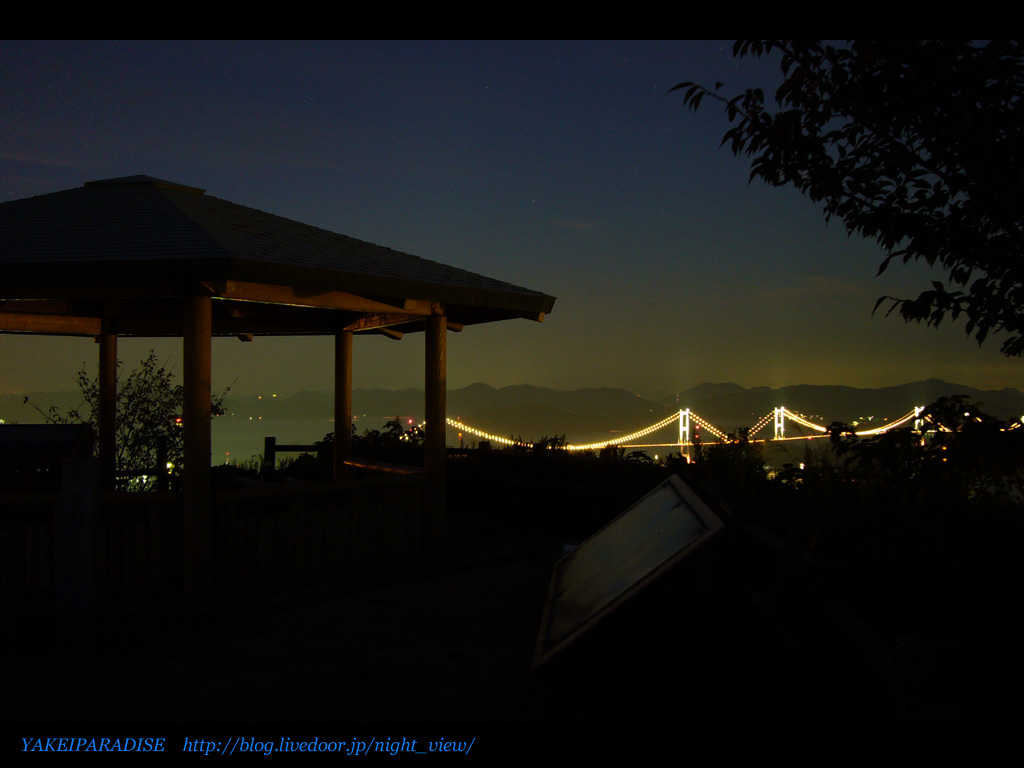 今治夜景巡りno 7 近見山山頂展望台からの夜景 夜景paradise