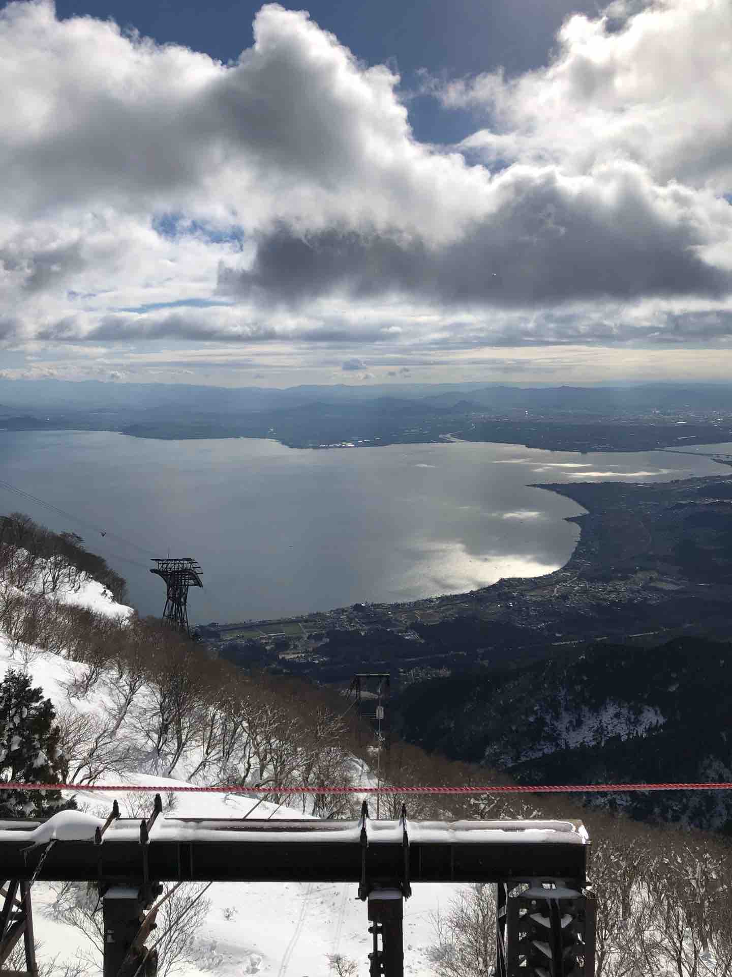 お手軽に琵琶バレイスキー場 元インドア家族の とりあえず外でてみよっか