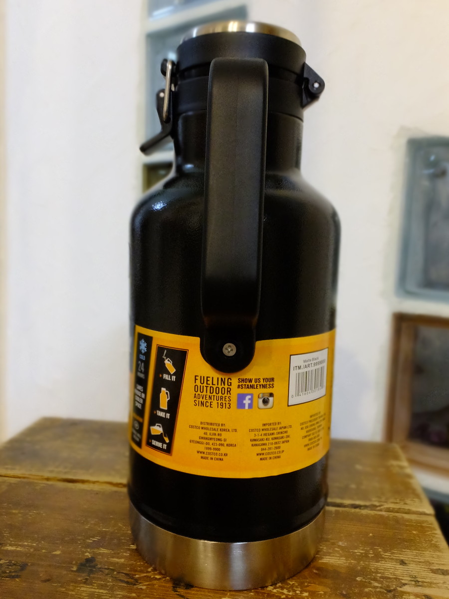 コストコに入荷stanley Vacuum Steel Growler 元インドア家族の とりあえず外でてみよっか コストコに入荷stanley Vacuum Steel Growler 元インドア家族の とりあえず外でてみよっか