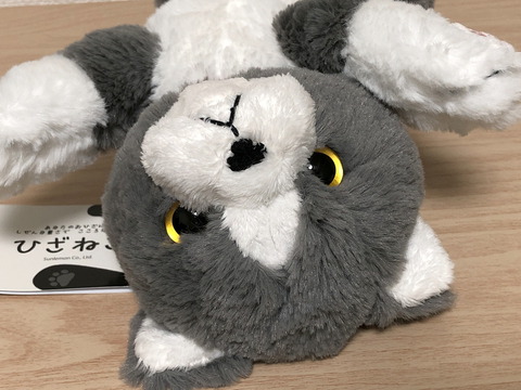 ひざねこ Sサイズ エキゾチックグレー