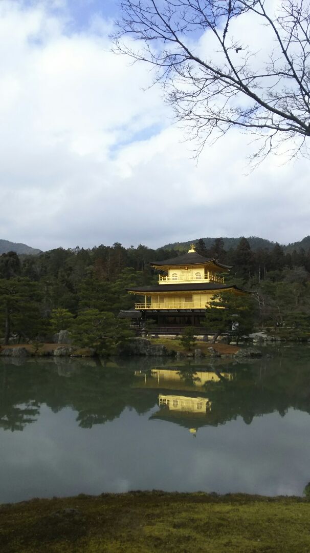 パワースポットを巡る 鹿苑寺 ろくおんじ 通称金閣寺 その１ ２０１８年１月２０日 日本漫遊記