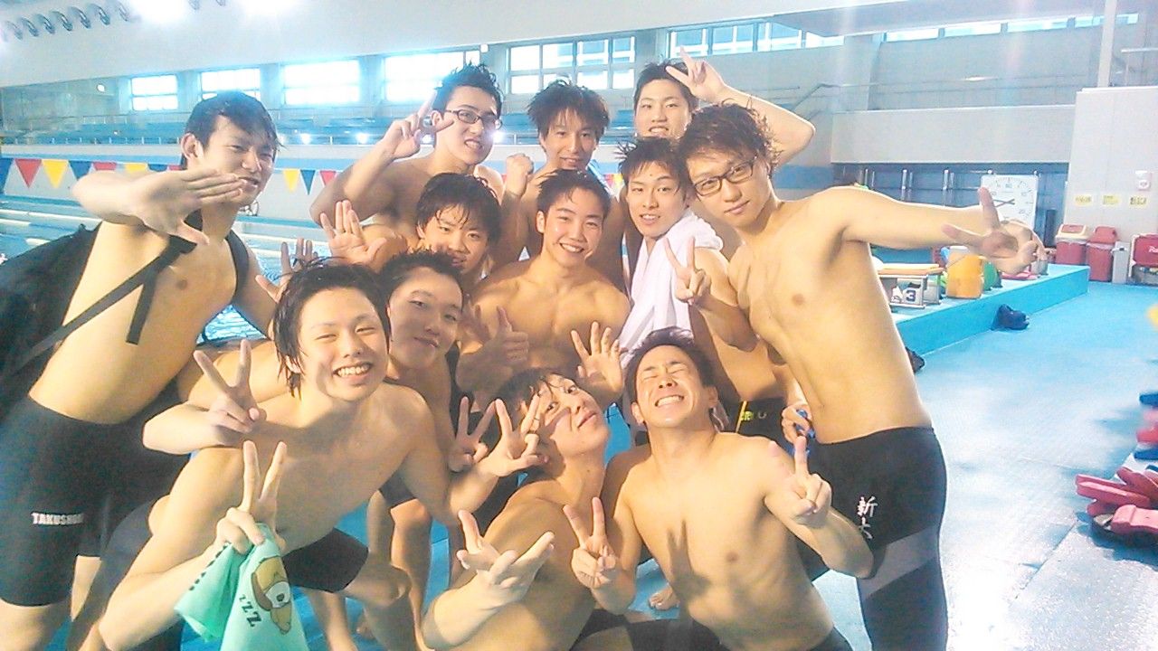 全国大学水泳合宿集合画像 2015/3/21(Sat) 合宿最終日 : 新潟大学水泳部 ブログ