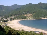 新鹿海水浴場全景