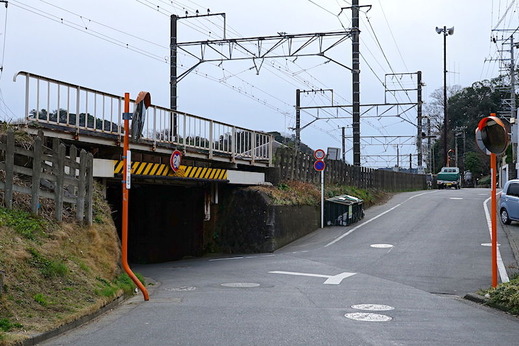 170119扇ガ谷のガード