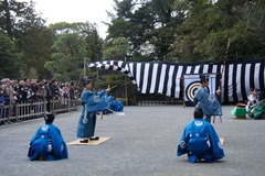 140105鶴岡八幡宮、除魔神事1