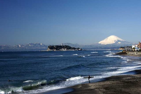 110213七里ガ浜富士山
