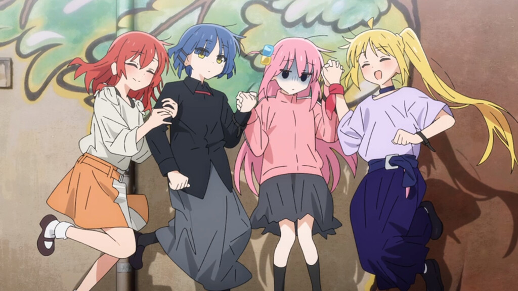 【ぼっち・ざ・ろっく!】第4話 感想まとめ アー写撮影に歌詞作り バンドらしくなってきた : にじあに
