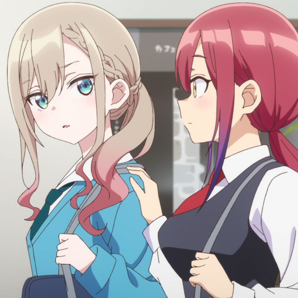 【ばっどがーる】ばっどがーる見返してたけどもう1話の時点ですでにいつものごとく鳥センが涼ちゃんにボディタッチしててだめだった|にじげん!デイリー