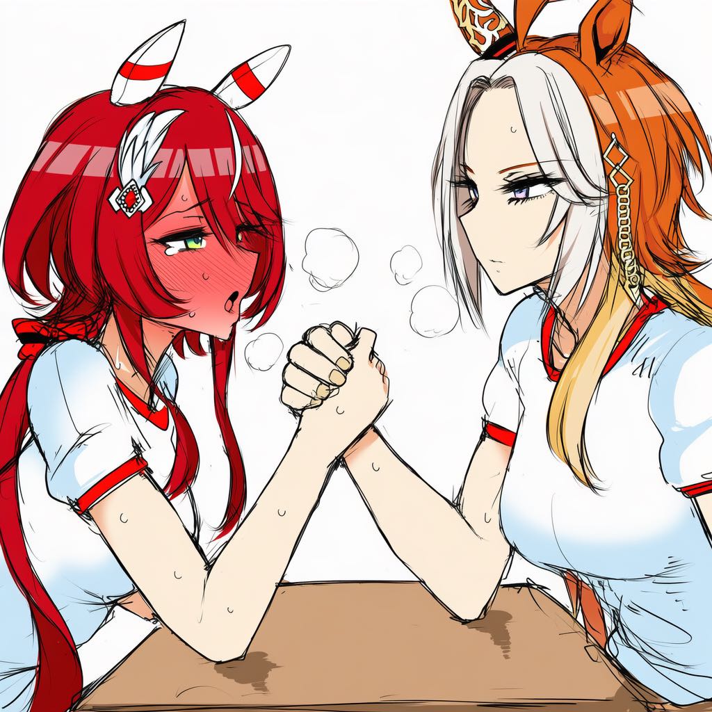 【ウマ娘】3月のラブラブお嫁さん奴隷決定戦大腕相撲大会やるっすよ!|にじげん!デイリー