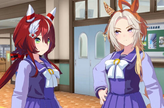 【ウマ娘】今日は腕相撲してくれないっすか…?|にじげん!デイリー
