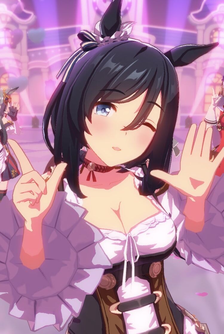 【ウマ娘】碧眼って時点で日本人っぽくないのに黒髪になることで何故か個人的にとても居心地の良い安心感がある|にじげん!デイリー