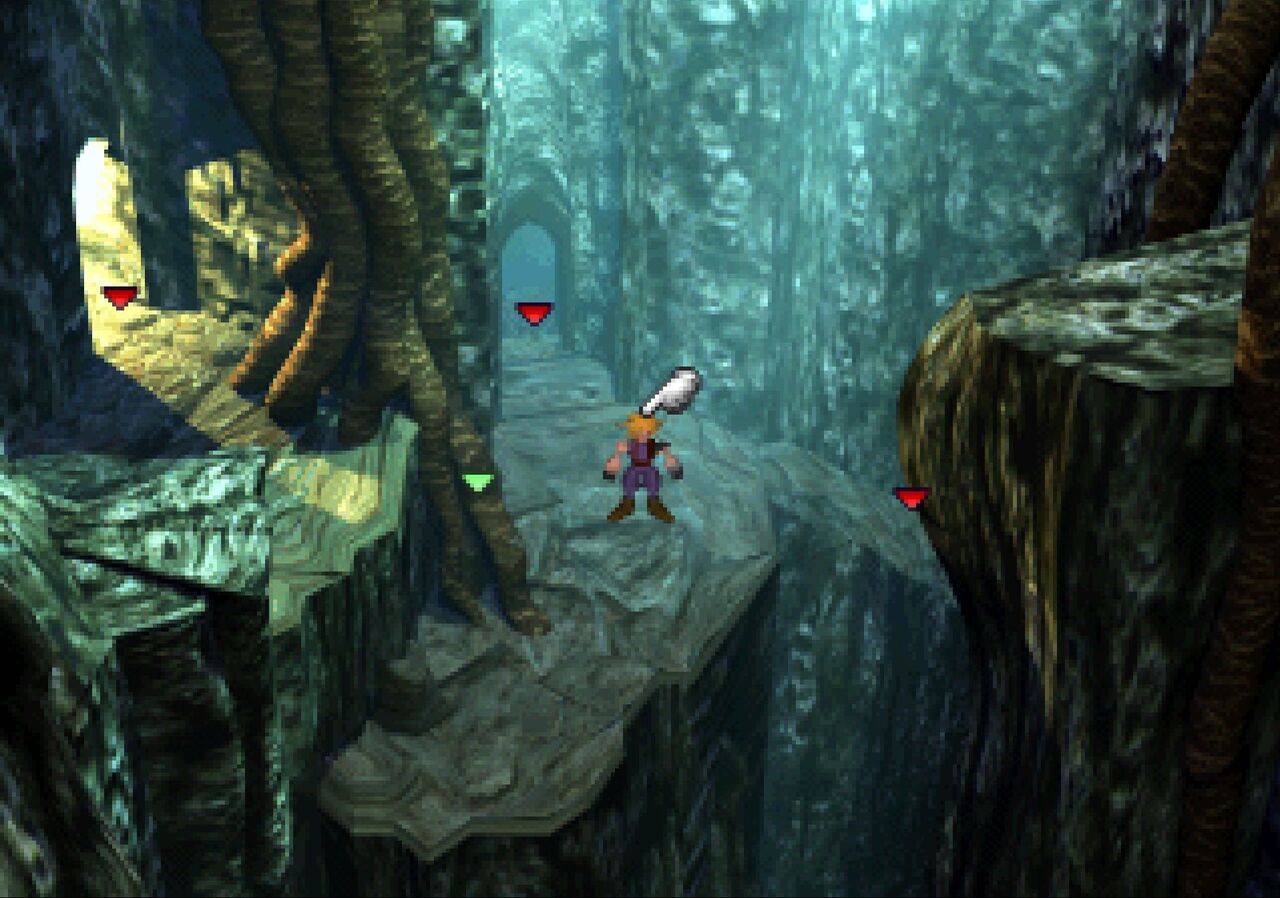 【FF】FF7って操作キャラは矢印付きで出入り口マーカー提示してくれて親切だったね|にじげん!デイリー