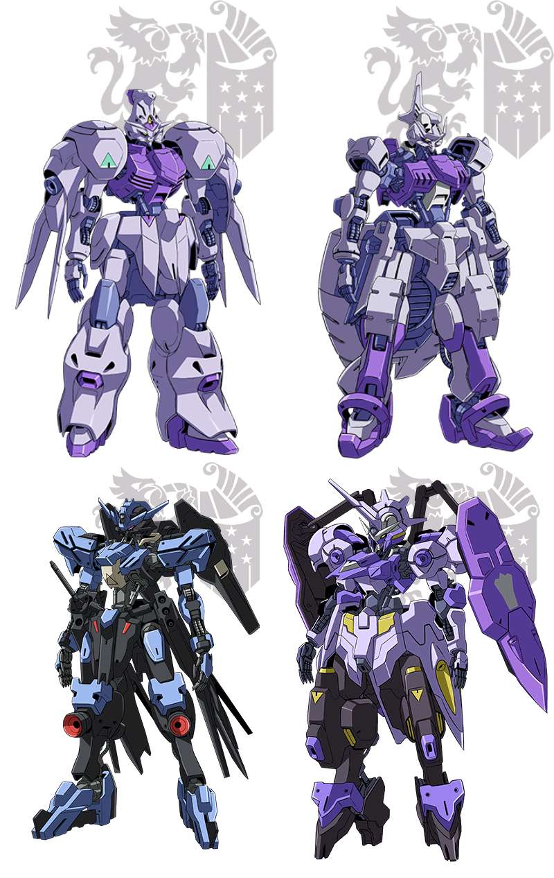 【鉄血のオルフェンズ】ガンダムフレームって外装付け替えてバリエーション増えてるけどそこまで性能差無いよね|にじげん！デイリー
