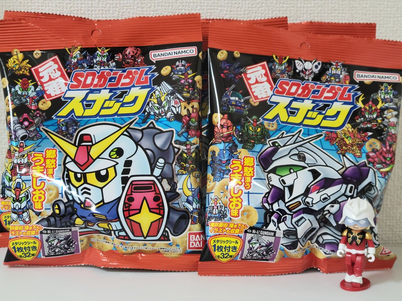 【ガンダム】元祖SDガンダムスナックを開封していくぞ|にじげん!デイリー