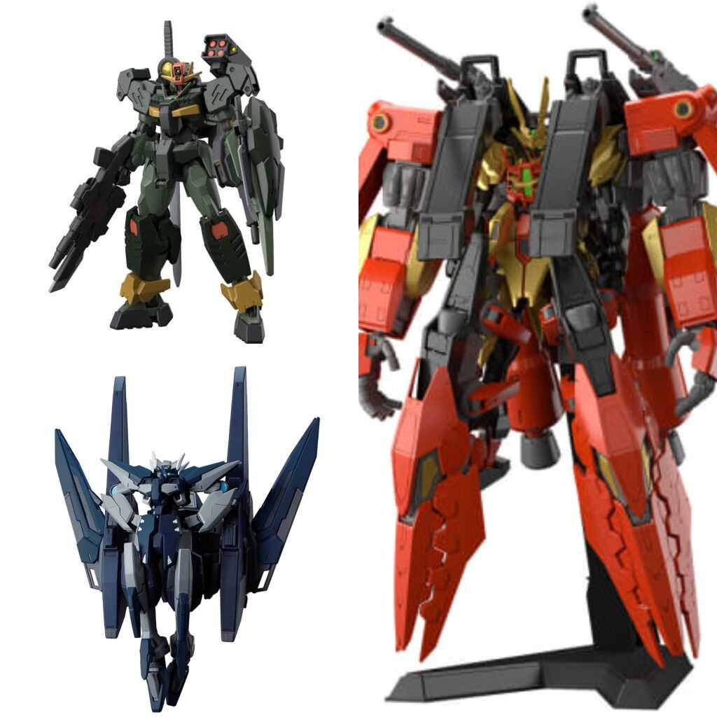 【ガンプラ】劇場版00のガンダム4機のうちクアンタハルートラファエルはビルドシリーズで改造機がいるから|にじげん！デイリー