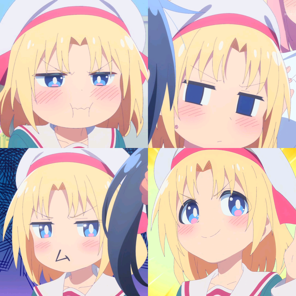 【しのびごと】女児百面相|にじげん！デイリー