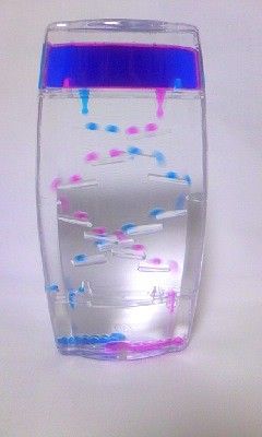 比重のおもちゃ 虹色の魚 虹色の蝶 旧