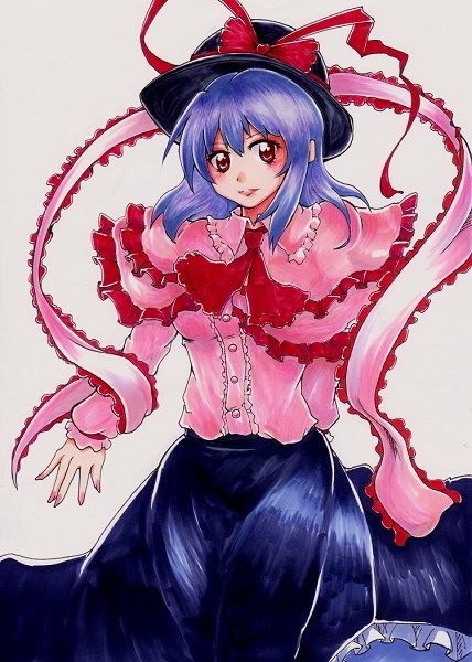 Verb S Blog Untitled Note 永江衣玖を描いてみた Verb S Blog Untitled Note 永江衣玖を描いてみた