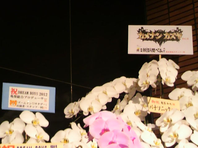 2012年DREAMBOYS祝い花2
