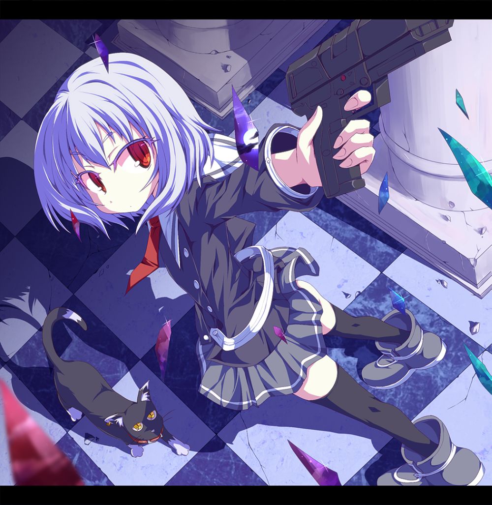 二次 銃をもったカッコイイ女の子の画像 にじらぼ 二次 銃をもったカッコイイ女の子の画像 にじらぼ