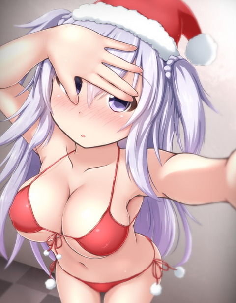 クリスマスにロリ巨乳なんてもらえないから二次画像で