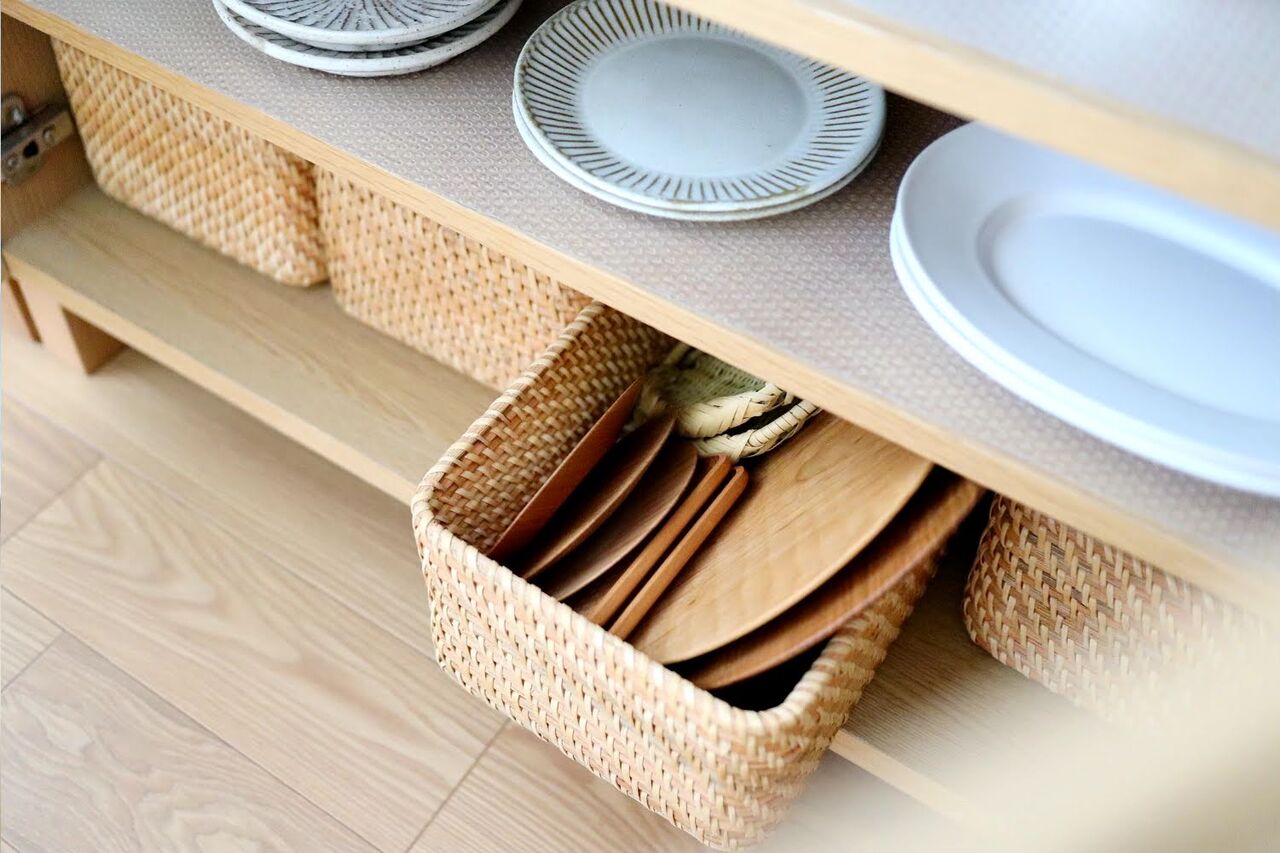 無印良品　食器棚　
キッチンボード 新入荷情報！MUJI 無印良品 ◇ 食器棚 キャビネット 天然木 オーク材