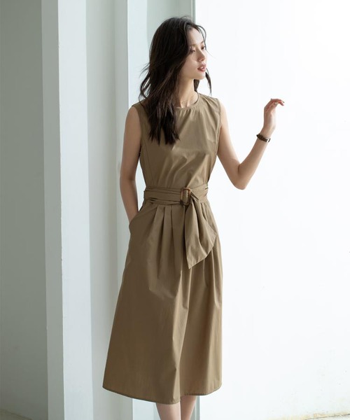 タイプライタークロスフレアワンピース