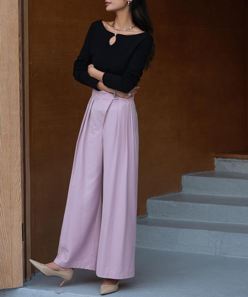 スリータックワイドスラックス