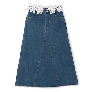 MUVEIL ディッキーズコラボ デニムスカート