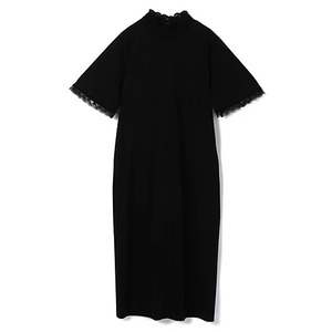 MUVEIL かぎ針レース襟付きOP