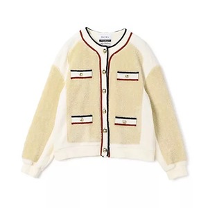 MUVEIL 裏毛ボアブルゾン