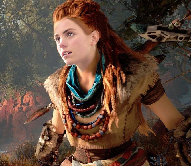 Horizon Zero Dawnのアーロイのモデルさんはhannah Hoekstraさんらしい Tatsuの日刊トレンディニュース