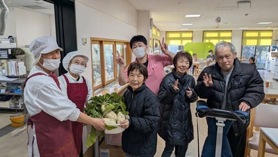 【冬の収穫】食材引き渡し
