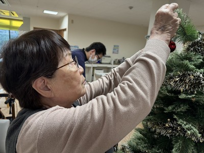 【2512】Xmas館内飾付①