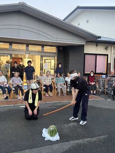 【2608】花火大会＆スイカ割①